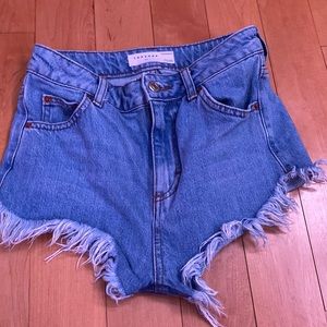 Short High Waisted Jean Shorts